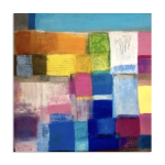 Tableau color� au pastel