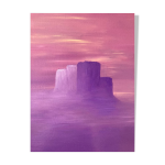 Tableau, huile sur toile, 55 x 46 cm,  citadelle iii