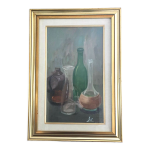 Tableau huile sur toile  transparences 