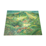 Tableau paysage verdoyant et viticole de cerdon Tableau paysage verdoyant et viticole de cerdon