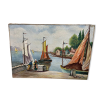 Tableau peinture  l huile
