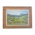 Tableau peinture paysage isaac liste xxe