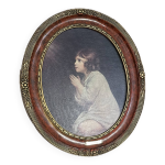 Tableau petit samuel priant - j. reynolds
