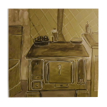 Tableau repr�sentant un po�le