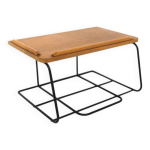 Tablette murale, chevet scandinave en teck, sude, 1950