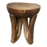 Tabouret africain tripode ethiopien