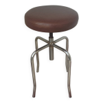 Tabouret d'atelier rond et r�glable