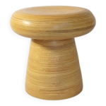Tabouret bambou vintage