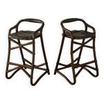 Tabourets de bar des années 1970, horsnæs design Tabourets de bar des années 1970, horsnæs design