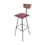 Tabouret de bar par maria witzemann pour erwin behr, allemagne 1950 Tabouret de bar par maria witzemann pour erwin behr, allemagne 1950
