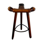 Tabouret de bar style brutaliste