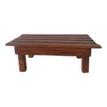 Tabouret bas  lattes