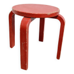 Tabouret enfant vintage esprit alvar aalto