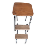 Tabouret escabeau vintage formica
