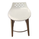 Tabouret haut blanc calligaris