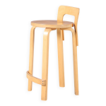 Tabouret « k65 » des années 1960 par alvar aalto pour artek, finlande Tabouret « k65 » des années 1960 par alvar aalto pour artek, finlande