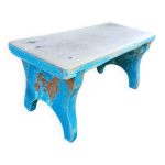 Tabouret / marche pied ancien en bois