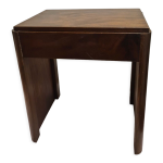 Tabouret de piano en acajou