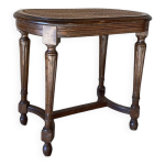 Tabouret de piano canne de style louis xvi