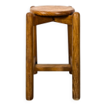 Tabouret en pin massif