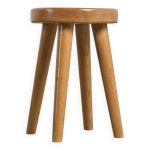 Tabouret en pin par rené martin, france, circa 1965 Tabouret en pin par rené martin, france, circa 1965