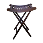 Tabouret pliant en bois , porte plante Tabouret pliant en bois , porte plante