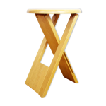Tabouret pliant vintage