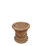Tabouret, pouf, bout de canap artisanal