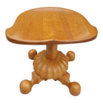 Tabouret rare sur roulettes
