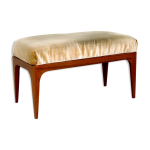 Tabouret  repose - pied  en acajou, sude, 1950