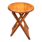 Tabouret rond pliant