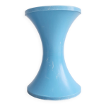 Tabouret tam tam bleu par stamp