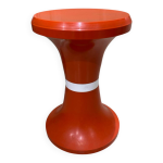 Tabouret tam tam orange