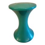 Tabouret tam tam en plastique vert