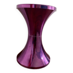 Tabouret tam - tam violet chrom