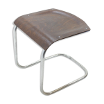 Tabouret vintage bauhaus chrom par mart stam pour mcke melder