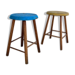 Tabourets vintage pour enfants