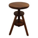 Tabouret  vis en bois