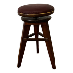 Tabouret  vis en bois et ska