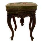 Tabouret � vis louis xv