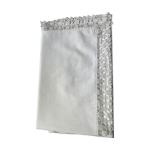 Taie d oreiller bord crocheté main 78x74cm Taie d oreiller bord crocheté main 78x74cm