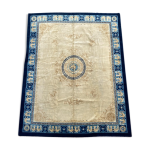 Tapis ancien chinois art déco 244x308 cm Tapis ancien chinois art déco 244x308 cm