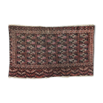 Tapis ancien selle tkk boukhara fait main 64x107 cm