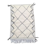 Tapis bni ouarain finition zanafi 100x150 cm