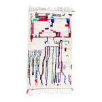 Tapis berbre marocain azilal  motifs colors 2, 65x1, 35m