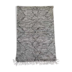 Tapis berbre noir zanafi 100x150 cm