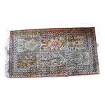 Tapis cachemire soie 143x79cm Tapis cachemire soie 143x79cm