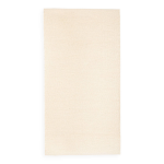 Tapis en coton recycle ecru 140 x 70 cm