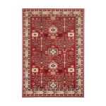 Tapis ethnique rouge 200x300 cm orient enny Tapis ethnique rouge 200x300 cm orient enny