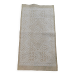 Tapis margoum tiss mains en laine naturelle